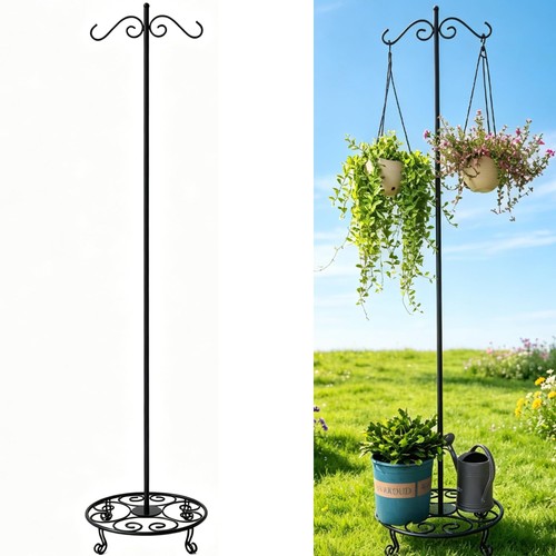 Shepherd hook with flat - 76",